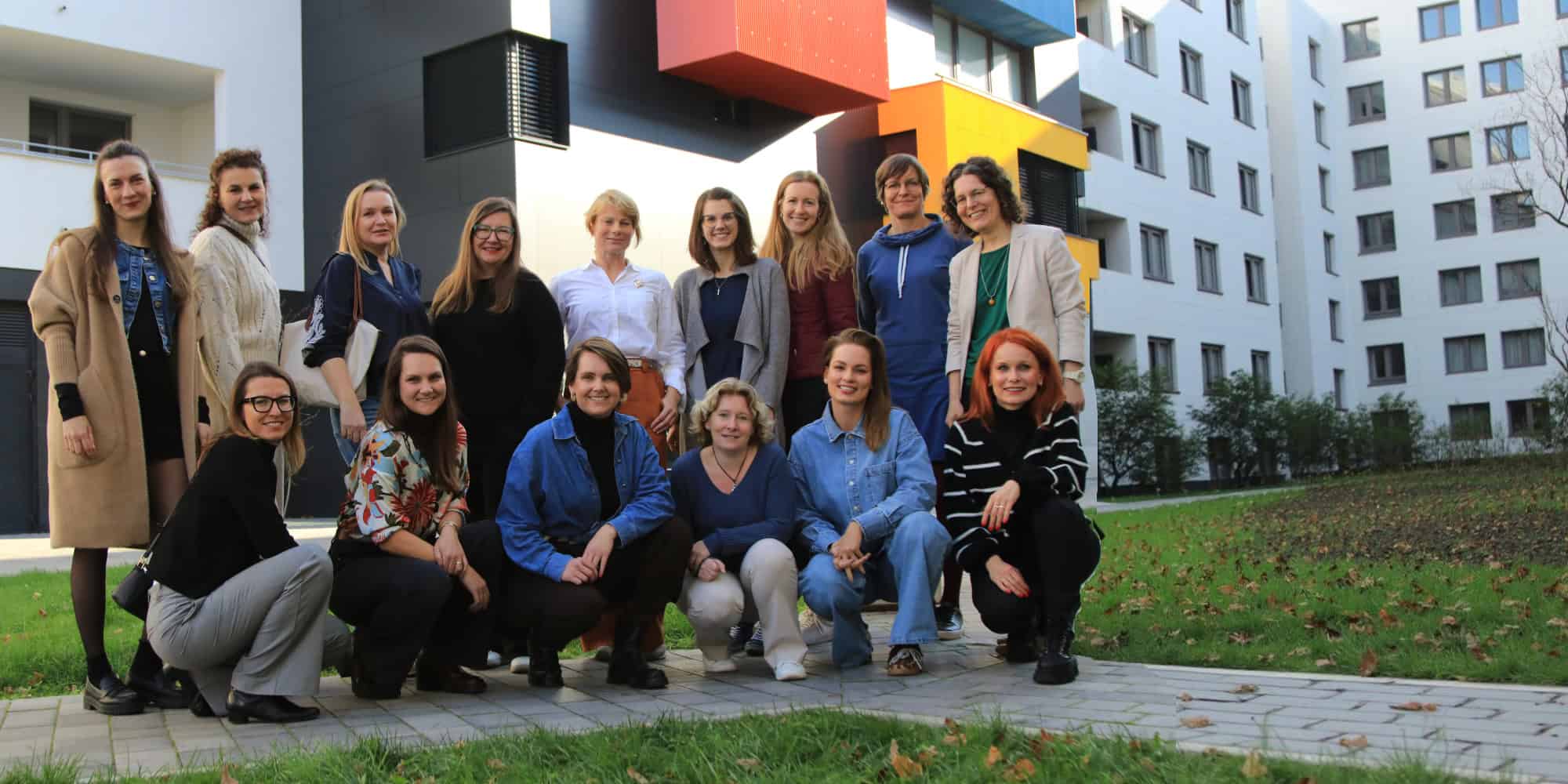 České a slovenské organizátorky. Náš první sraz naživo.